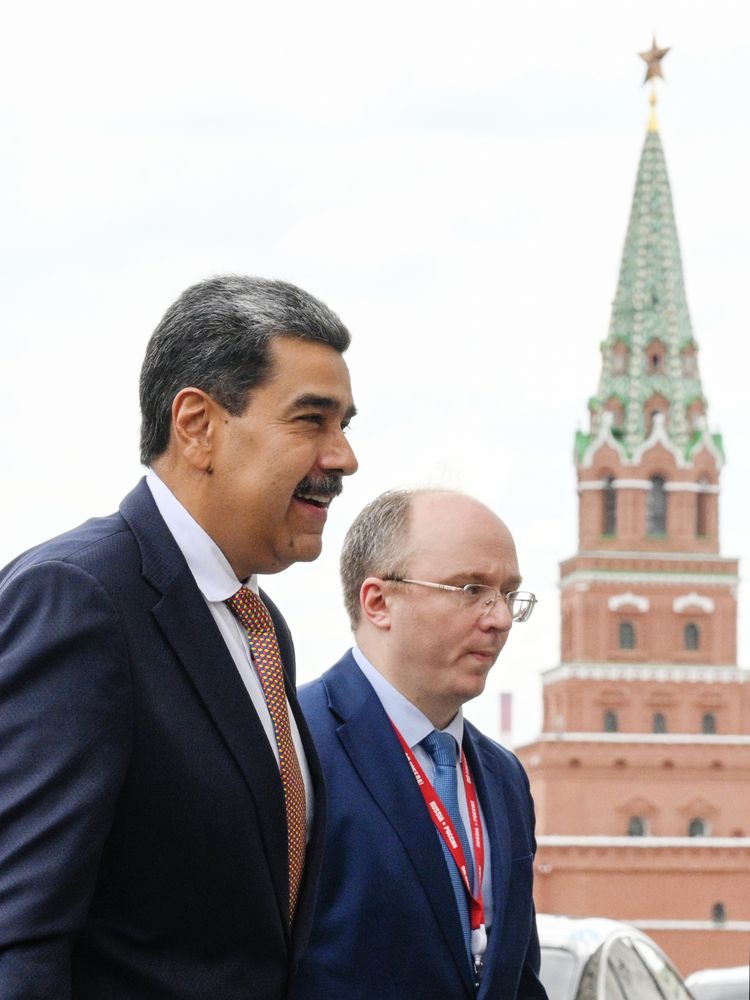 Встреча президента РФ В. Путина и президента Венесуэлы Н. Мадуро