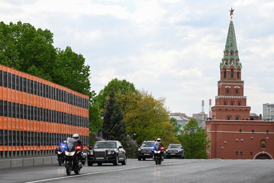 Встреча президента РФ В. Путина и президента Венесуэлы Н. Мадуро