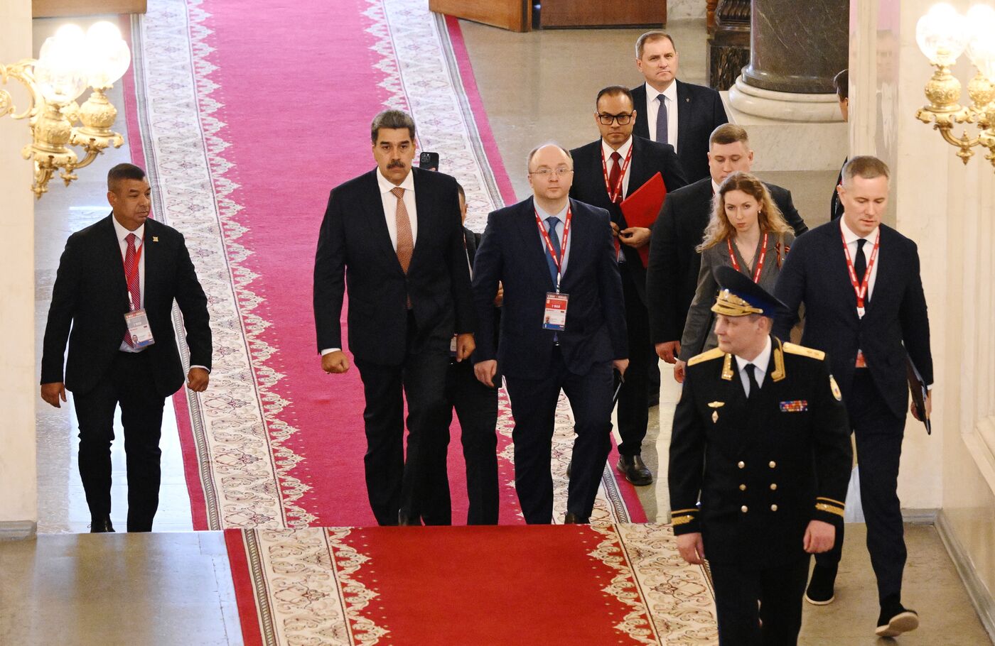 Встреча президента РФ В. Путина и президента Венесуэлы Н. Мадуро