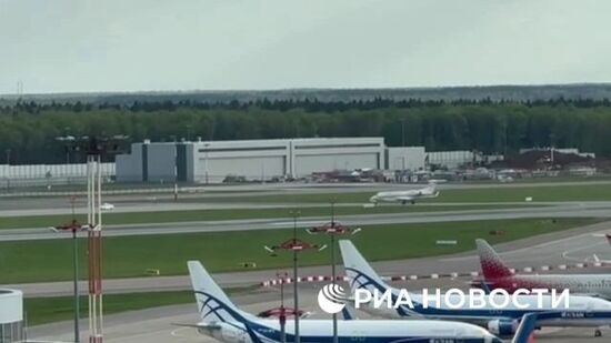 Прибытие Президента Сербии Вучича в Москву