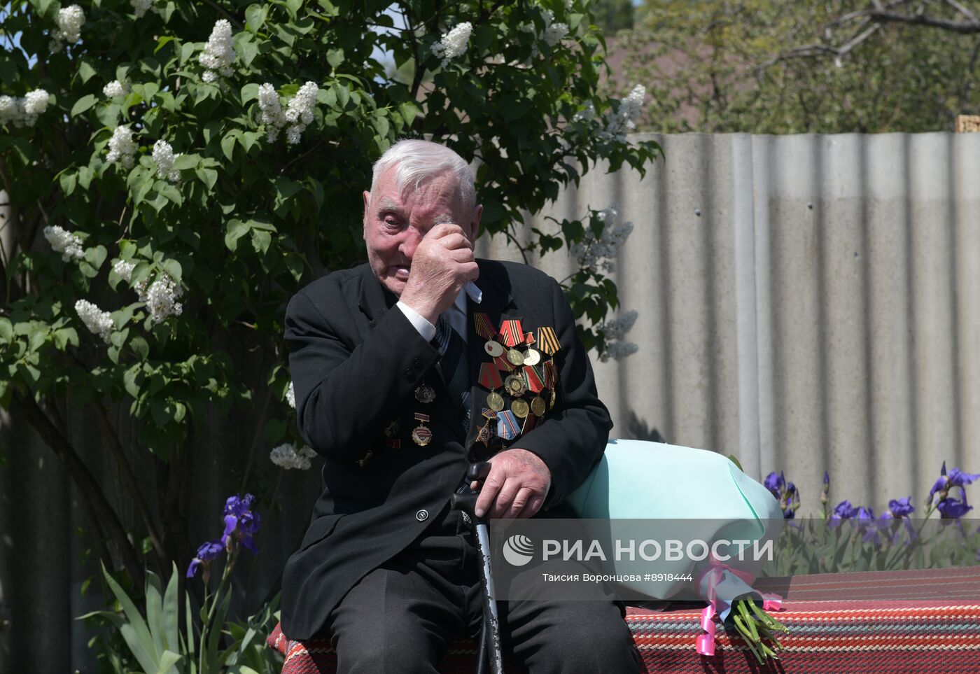 Поздравление ветеранов ВОВ с 80-летием Победы