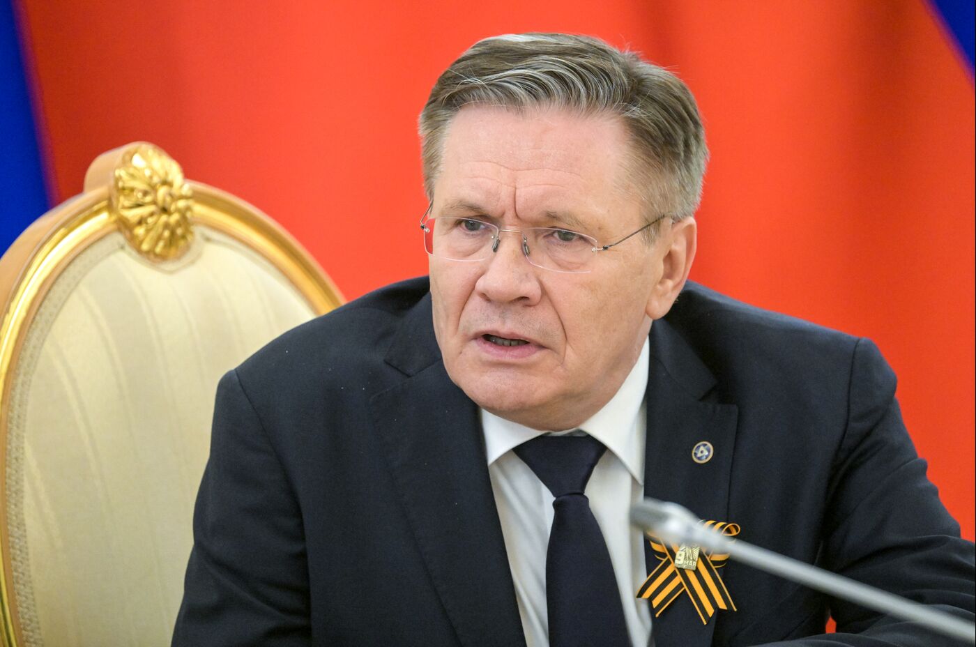 Встреча президента РФ В. Путина и президента Республики Конго Д. Сассу-Нгессо