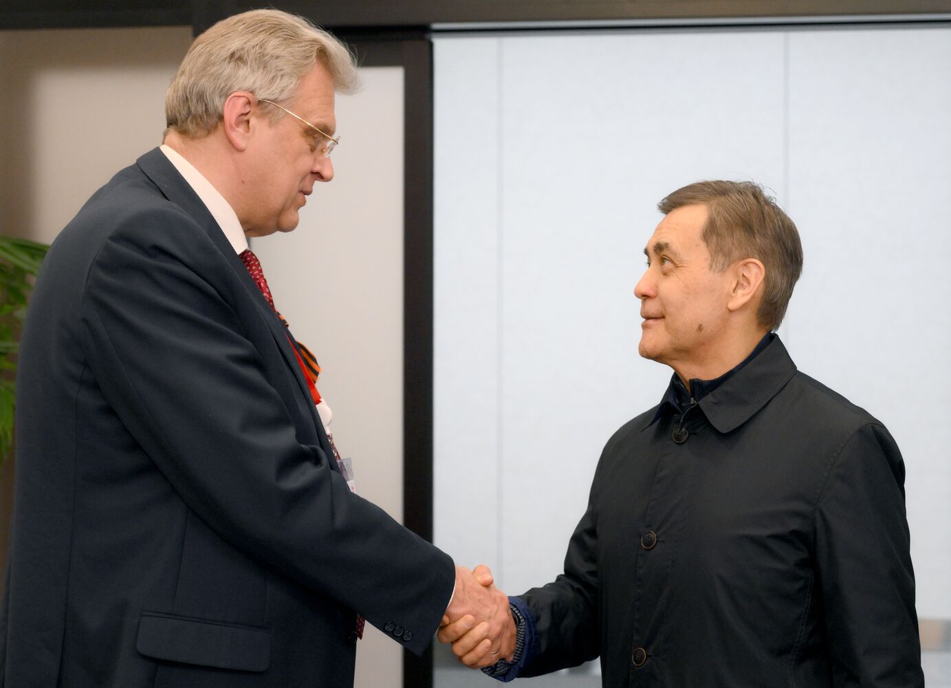 Прилет генерального секретаря ШОС Нурлана Ермекбаева в Москву для участия в праздновании 80-летия Победы