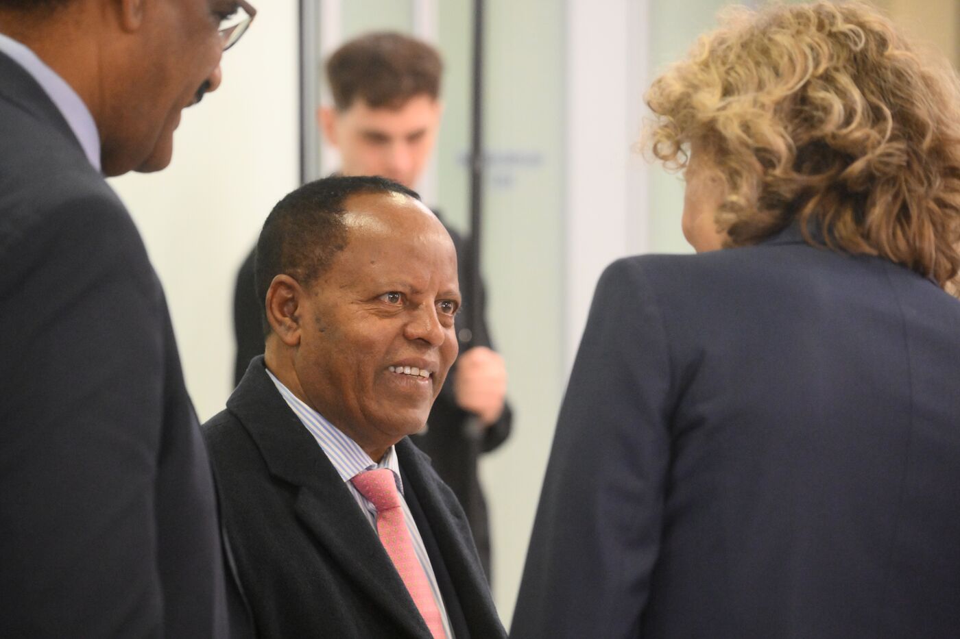 Прилет президента Эфиопии Тайе Ацке-Селассие в Москву для участия в праздновании 80-летия Победы