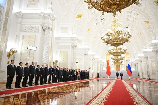 Официальный визит председателя КНР Си Цзиньпина в Россию