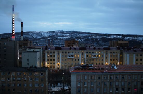 Город-герой Мурманск. Место: Россия, Мурманск. Автор: Артем Пряхин/РИА Новости. Город-герой Мурманск