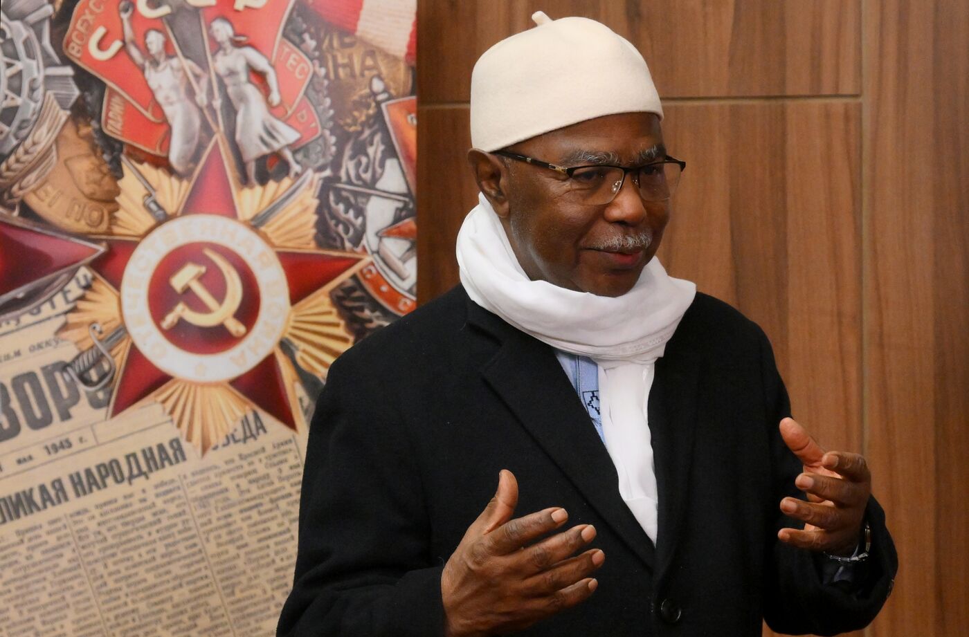 Прилет генерального секретаря Организации исламского сотрудничества Хуссейна Таха в Москву для участия в праздновании 80-летия Победы