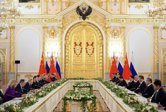 Официальный визит председателя КНР Си Цзиньпина в Россию