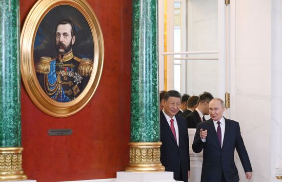 Официальный визит председателя КНР Си Цзиньпина в Россию