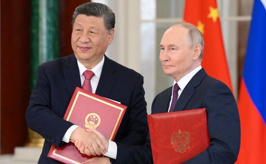Официальный визит председателя КНР Си Цзиньпина в Россию
