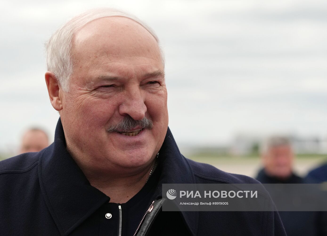 Прилет президента Белоруссии Александра Лукашенко в Москву для участия в праздновании 80-летия Победы