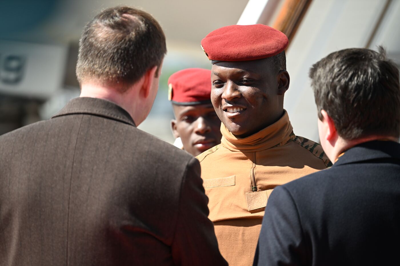 Прилет президента Буркина-Фасо Ибрагима Траоре в Москву для участия в праздновании 80-летия Победы