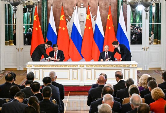 Официальный визит председателя КНР Си Цзиньпина в Россию