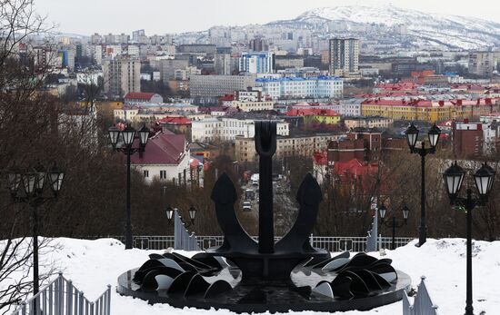 Город-герой Мурманск. Место: Россия, Мурманск. Автор: Артем Пряхин/РИА Новости. Город-герой Мурманск