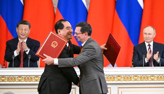 Официальный визит председателя КНР Си Цзиньпина в Россию