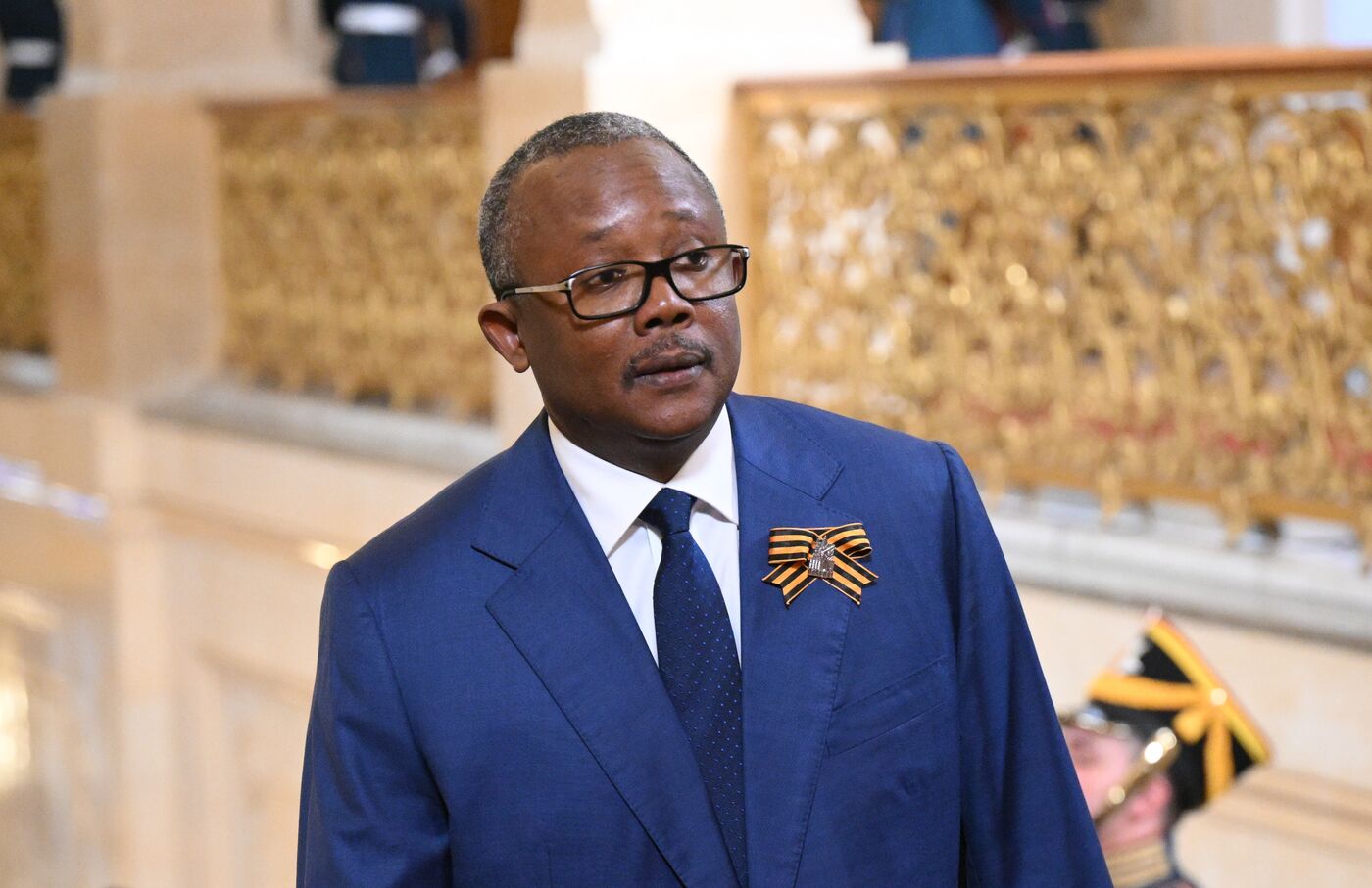 Прибытие глав иностранных делегаций в Кремль на праздничный концерт