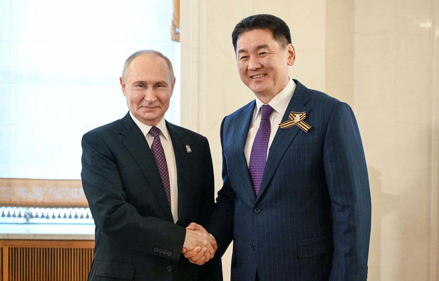 Прибытие глав иностранных делегаций в Кремль на праздничный концерт