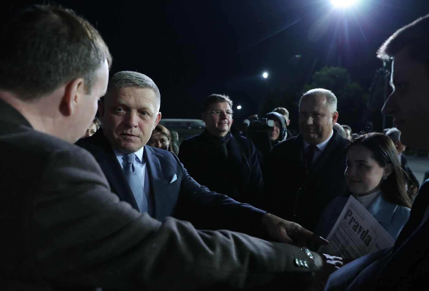 Прилет премьер-министра Словакии Роберта Фицо в Москву для участия в праздновании 80-летия Победы