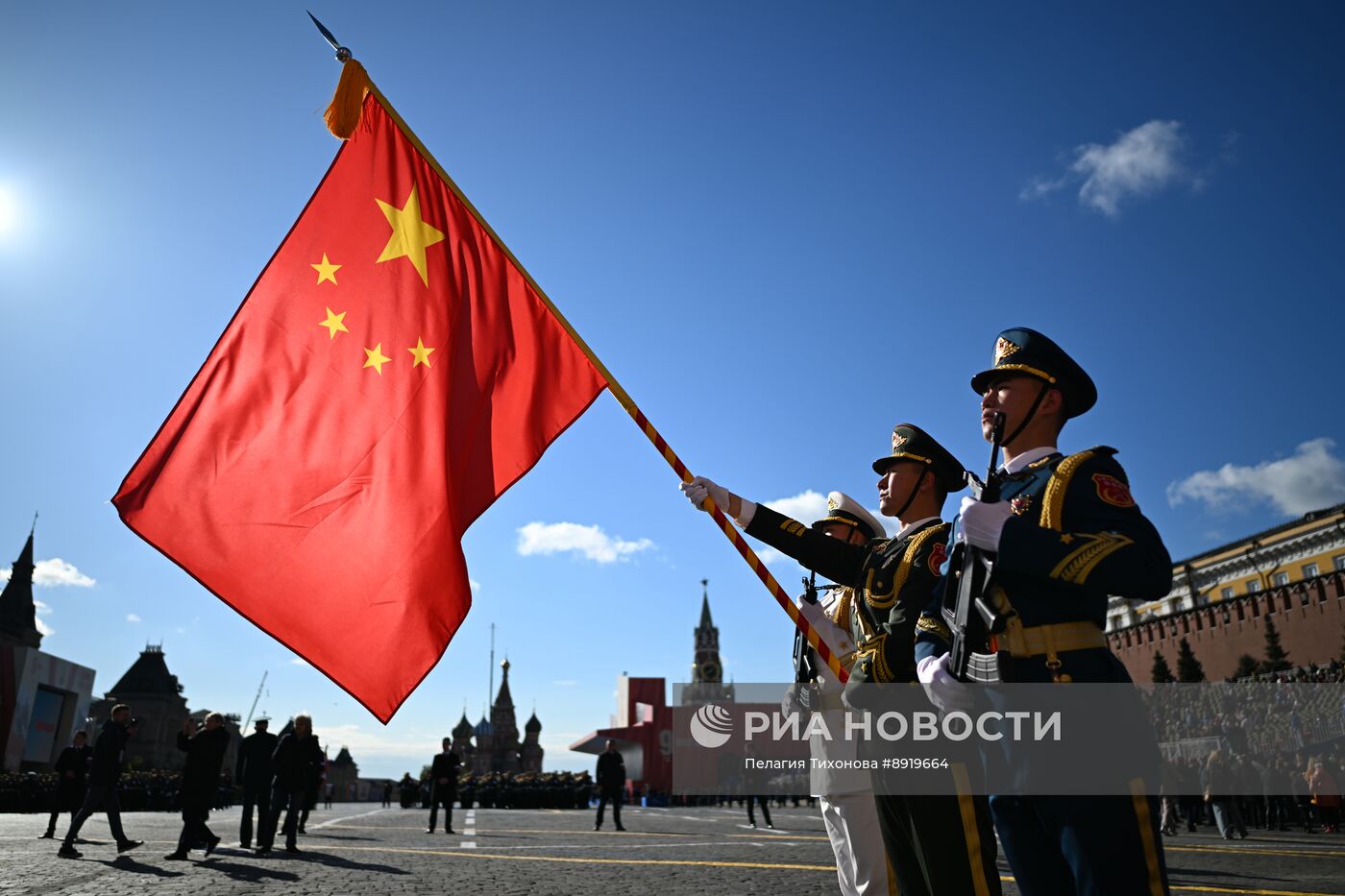Москва. Военный парад, посвященный 80-летию Победы в Великой Отечественной войне