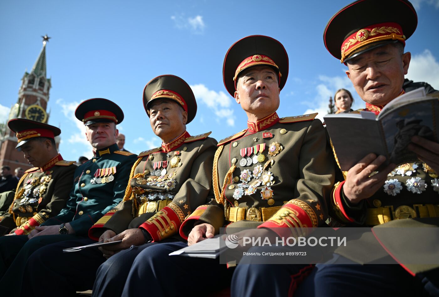 Москва. Военный парад, посвященный 80-летию Победы в Великой Отечественной войне
