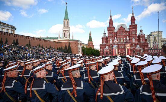 Москва. Военный парад, посвященный 80-летию Победы в Великой Отечественной войне