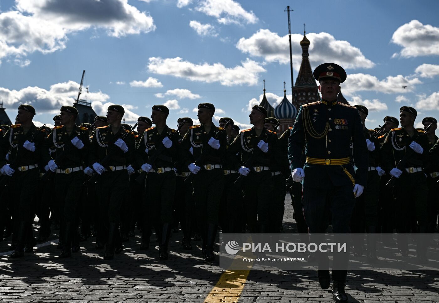 Москва. Военный парад, посвященный 80-летию Победы в Великой Отечественной войне