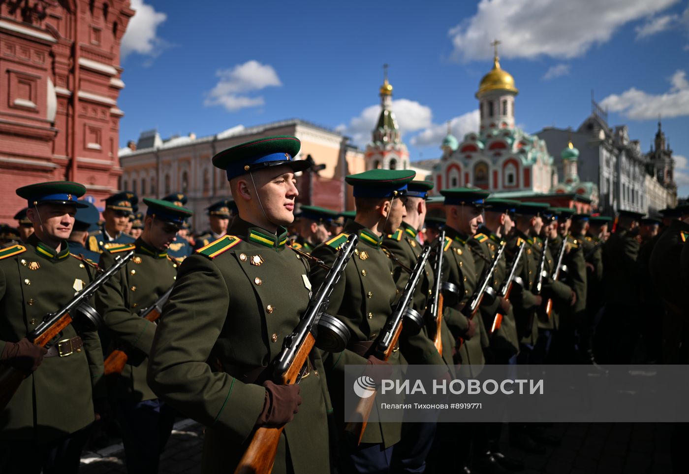 Москва. Военный парад, посвященный 80-летию Победы в Великой Отечественной войне