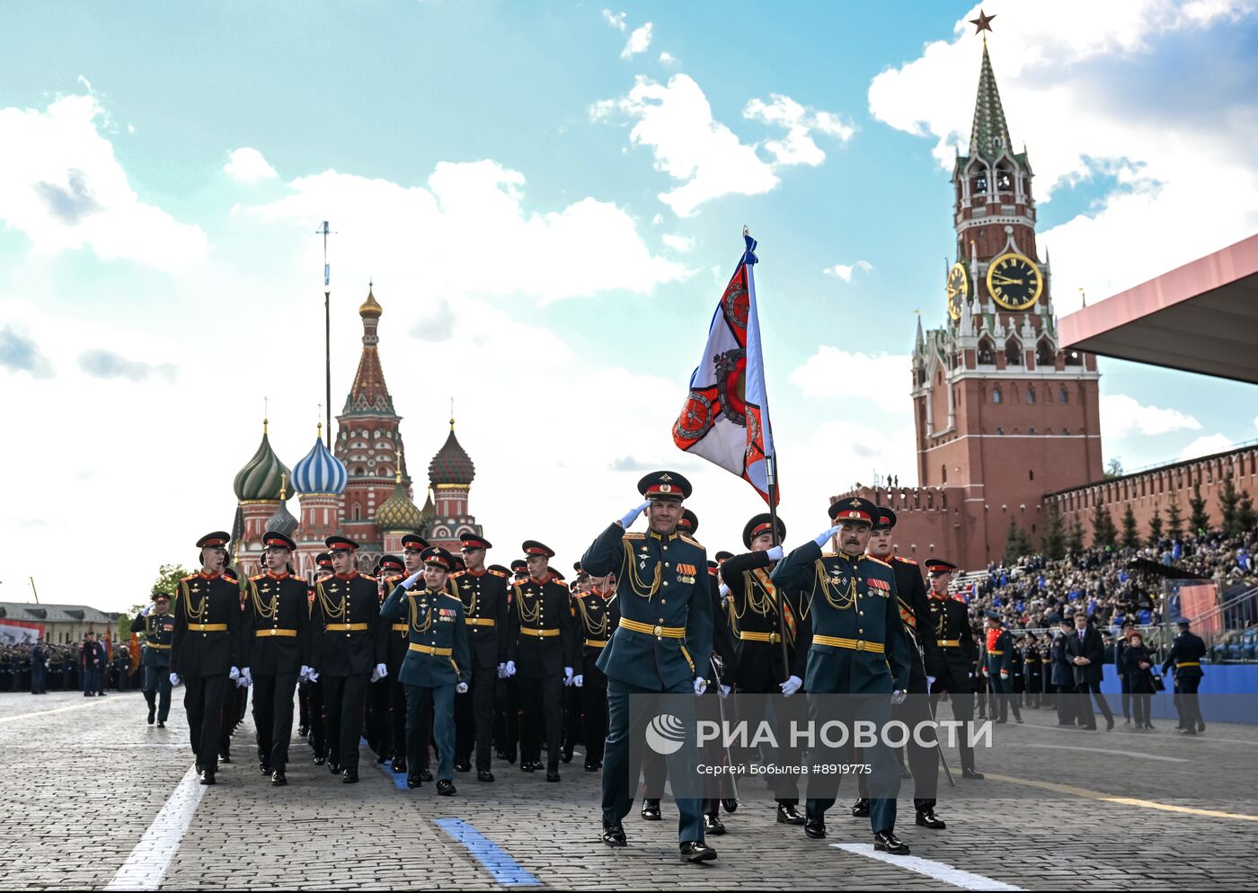 Москва. Военный парад, посвященный 80-летию Победы в Великой Отечественной войне