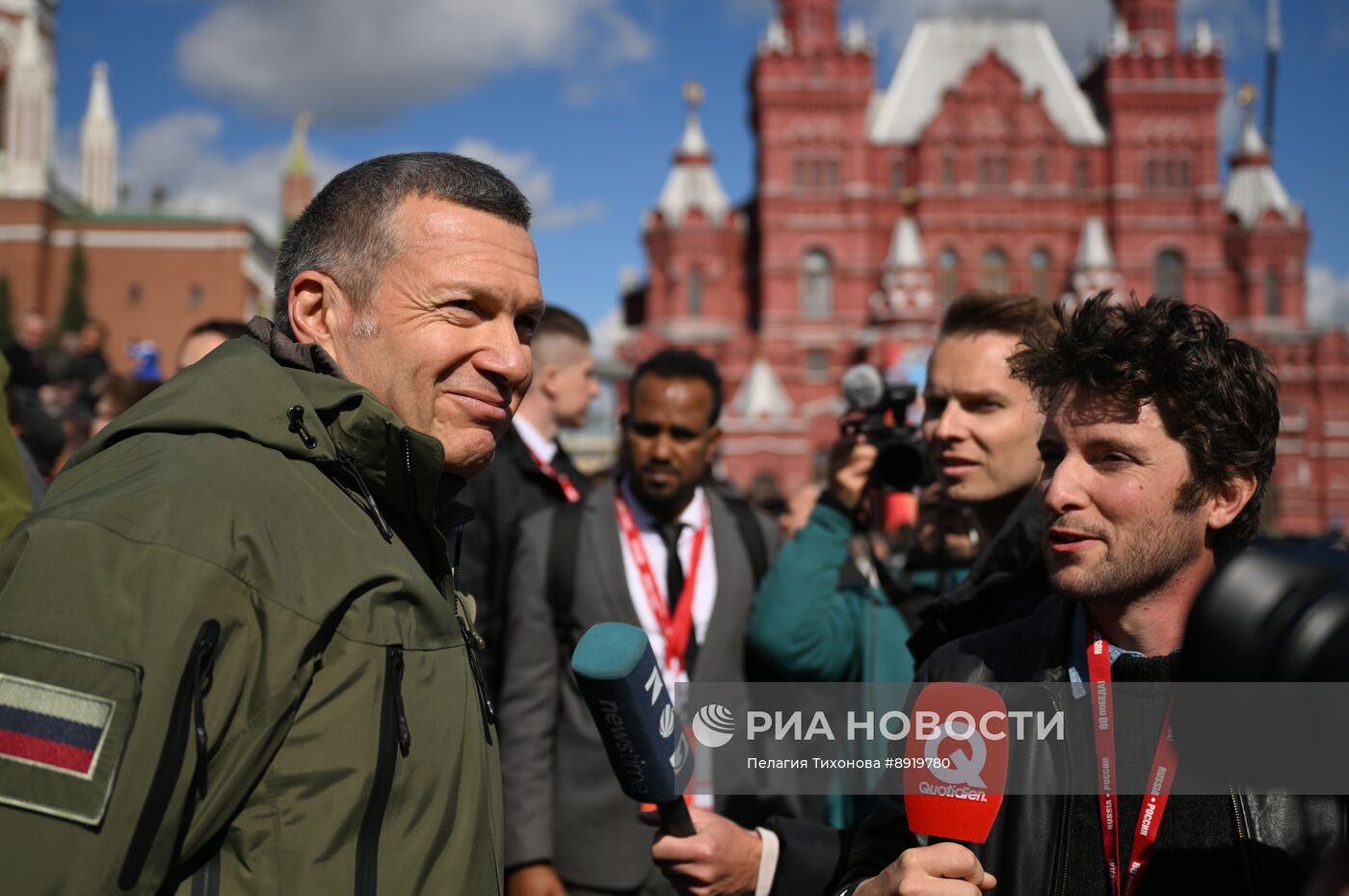 Москва. Военный парад, посвященный 80-летию Победы в Великой Отечественной войне