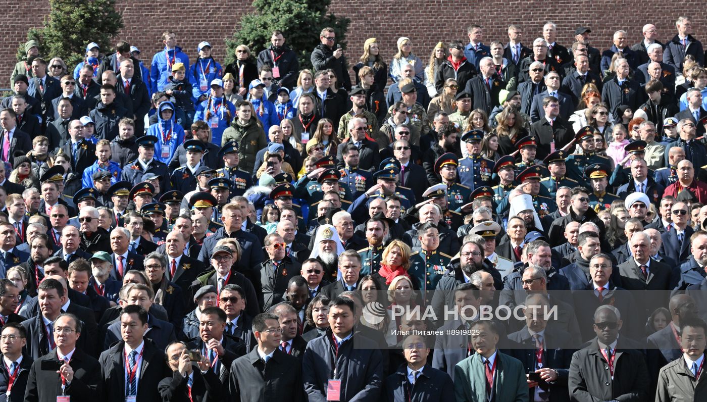Москва. Военный парад, посвященный 80-летию Победы в Великой Отечественной войне
