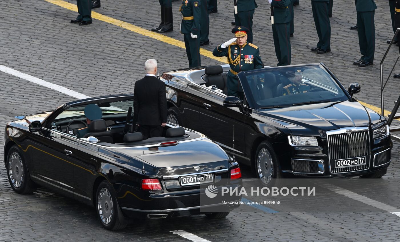 Москва. Военный парад, посвященный 80-летию Победы в Великой Отечественной войне