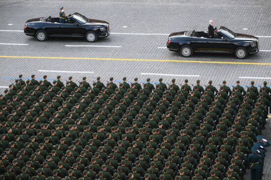 Москва. Военный парад, посвященный 80-летию Победы в Великой Отечественной войне