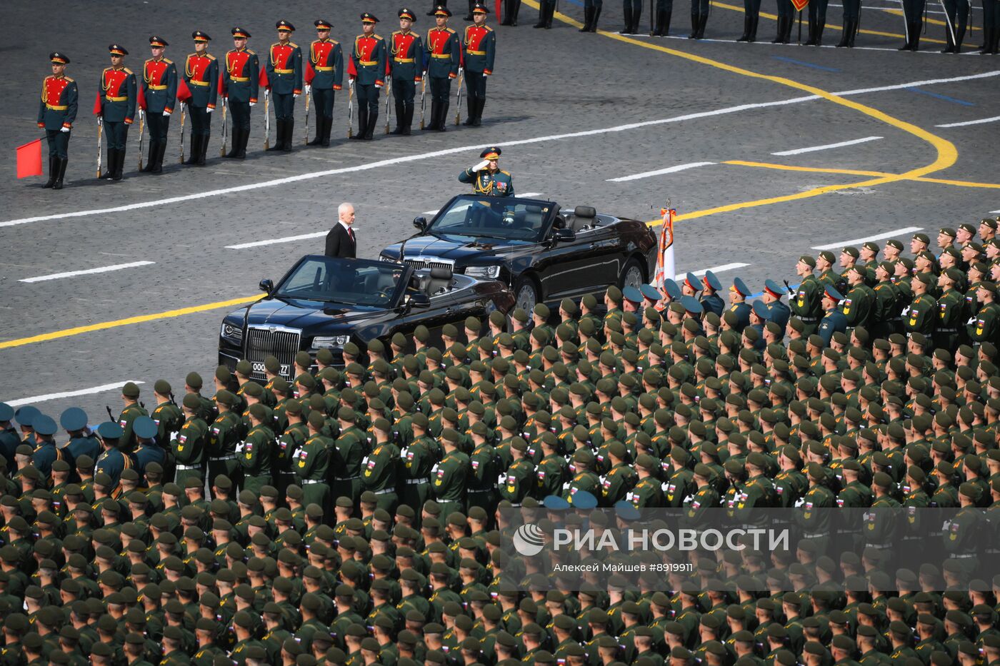 Москва. Военный парад, посвященный 80-летию Победы в Великой Отечественной войне