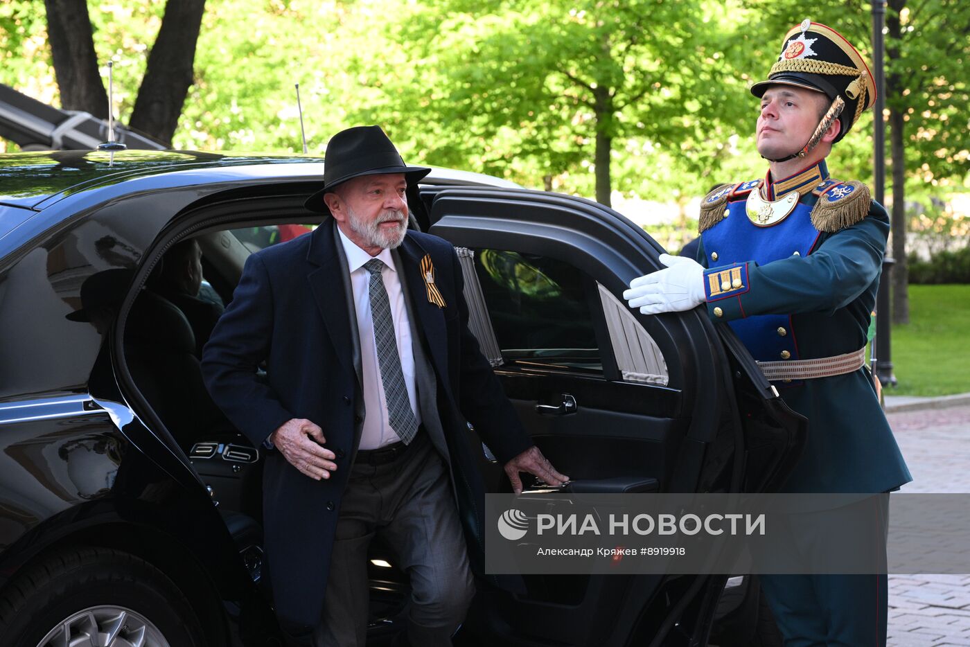 Встреча президента РФ В. Путина и иностранных лидеров