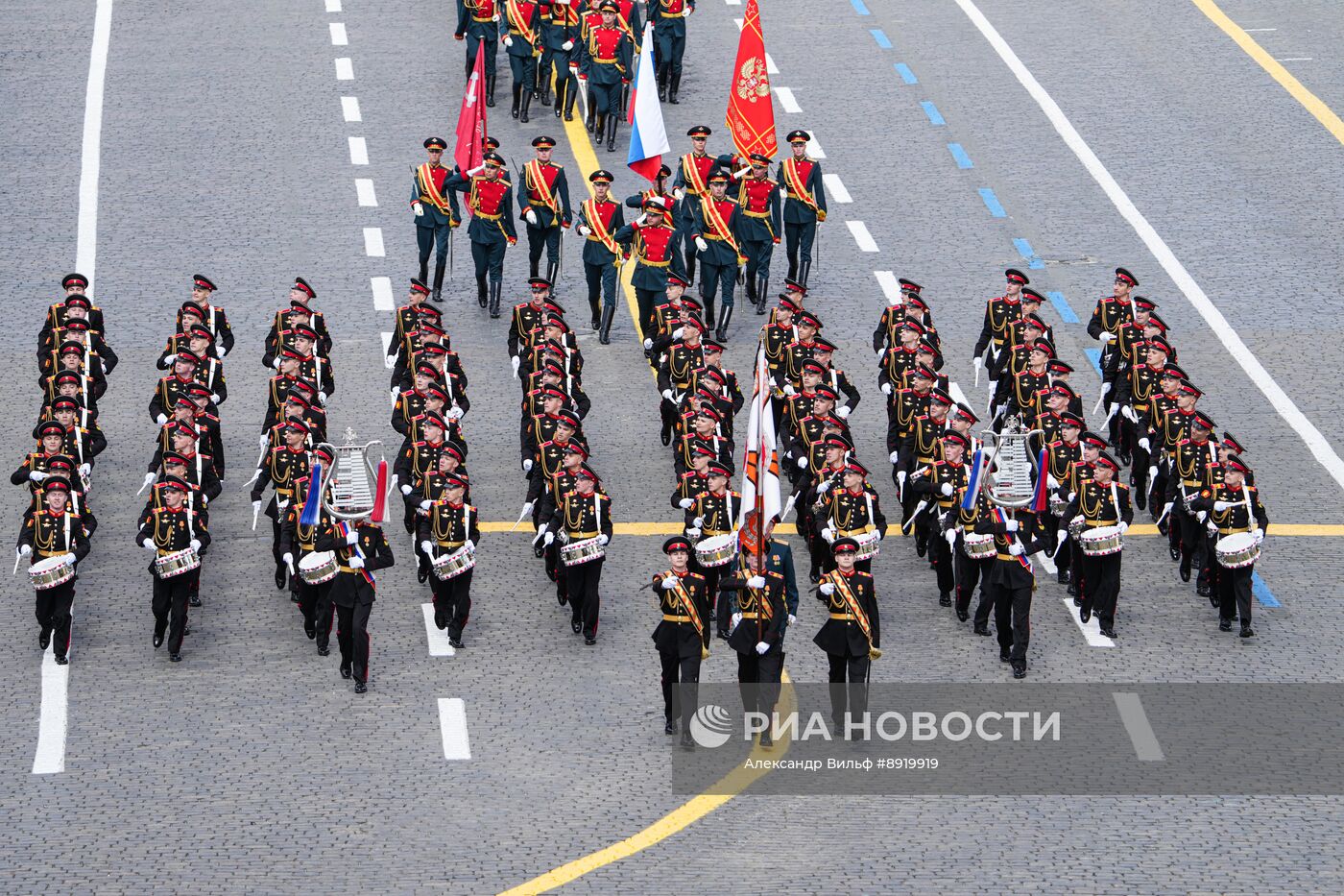 Москва. Военный парад, посвященный 80-летию Победы в Великой Отечественной войне