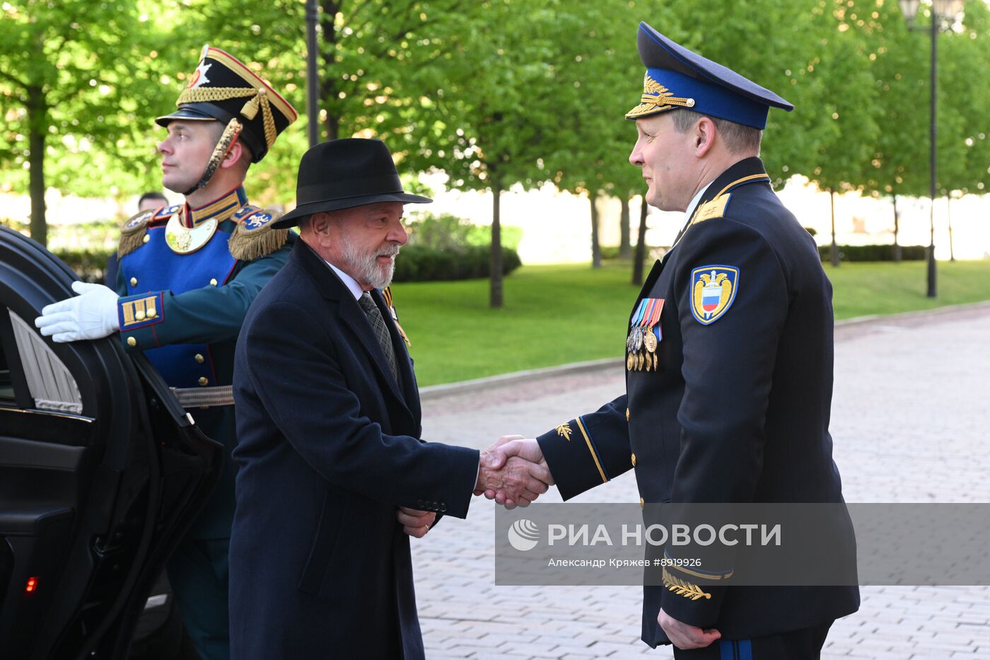 Встреча президента РФ В. Путина и иностранных лидеров