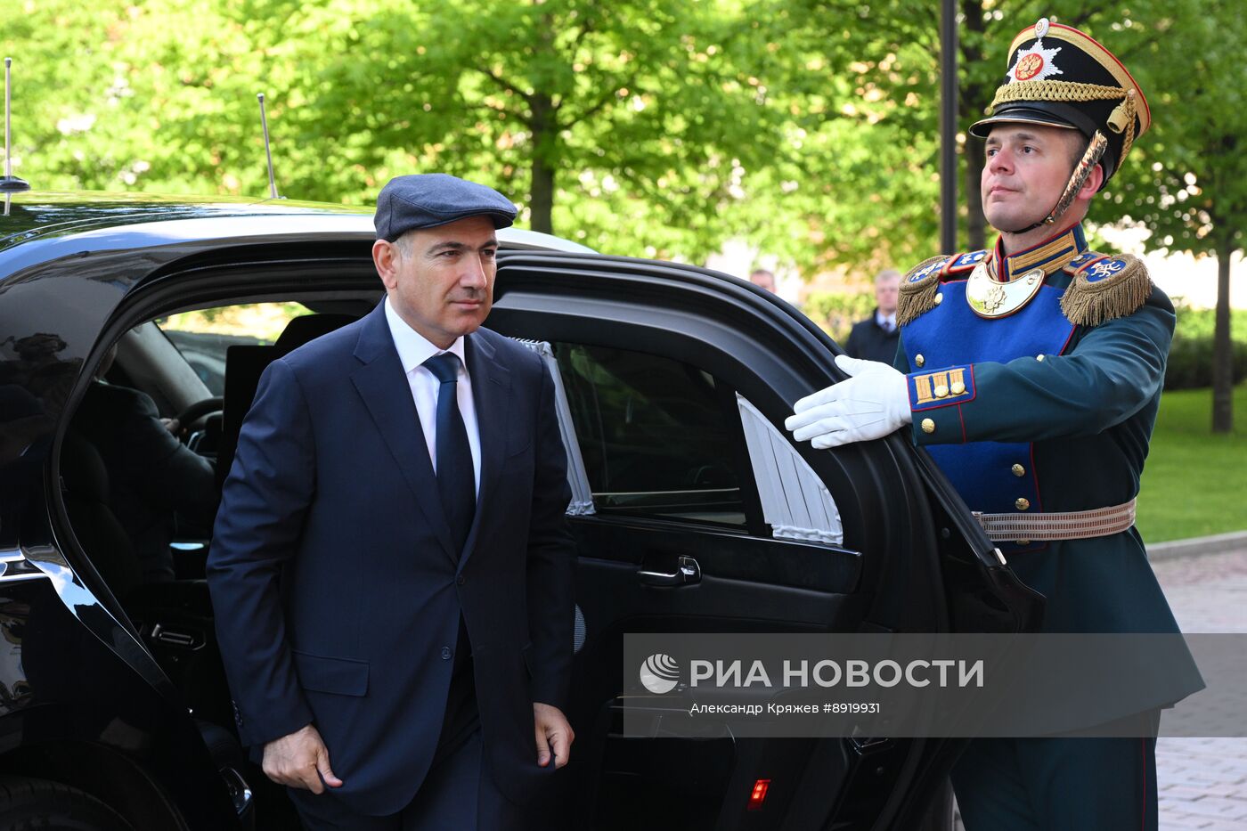 Встреча президента РФ В. Путина и иностранных лидеров