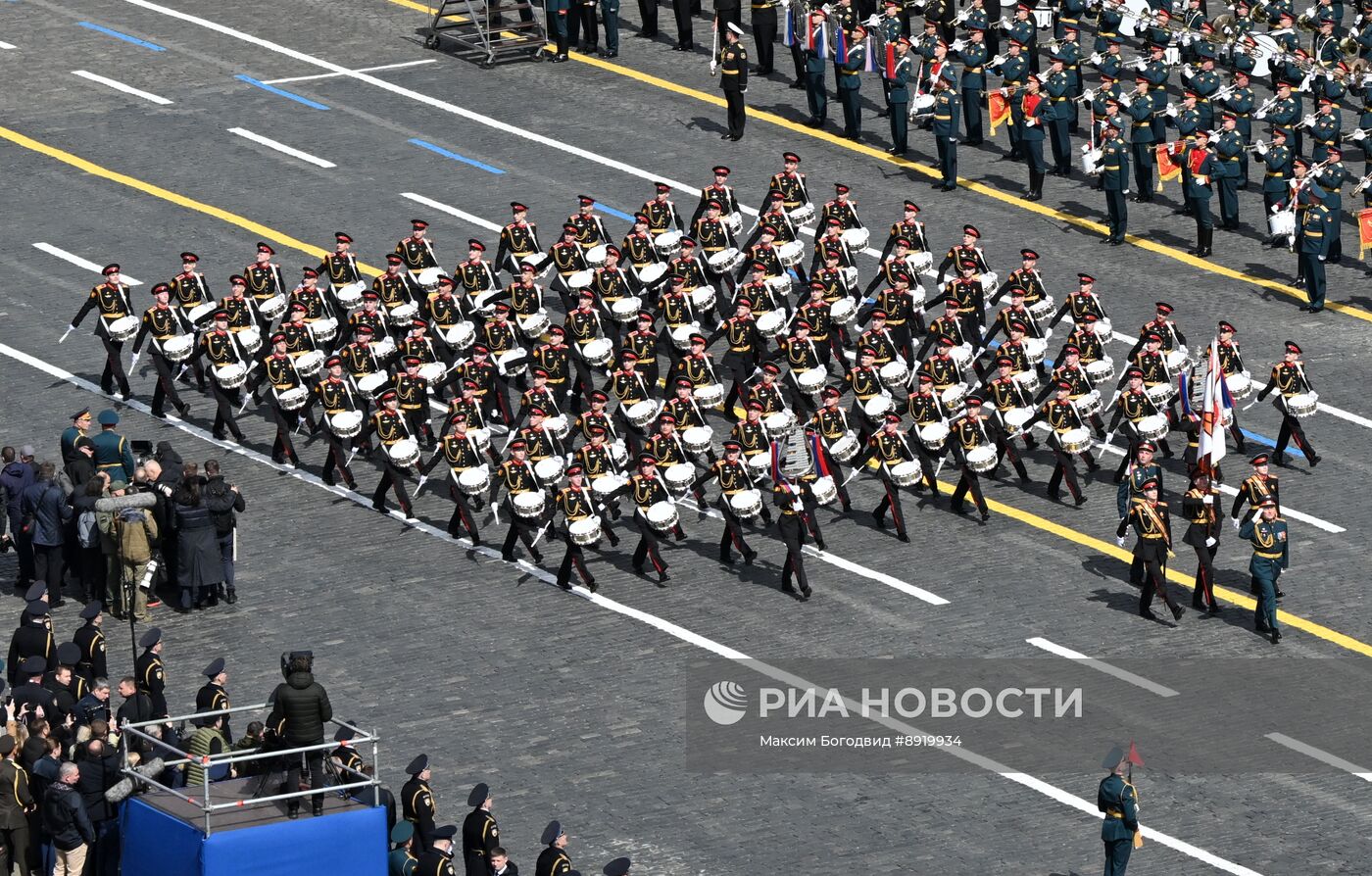 Москва. Военный парад, посвященный 80-летию Победы в Великой Отечественной войне