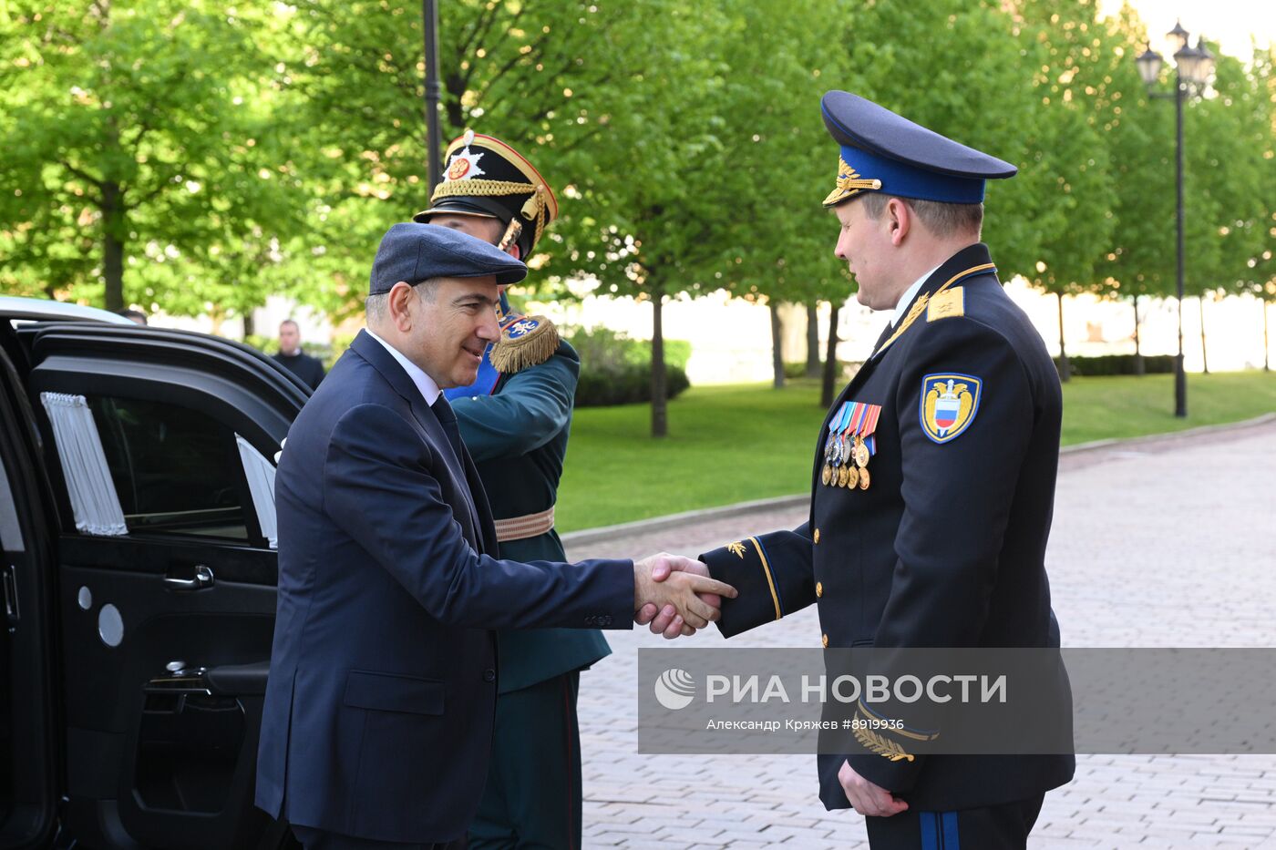 Встреча президента РФ В. Путина и иностранных лидеров