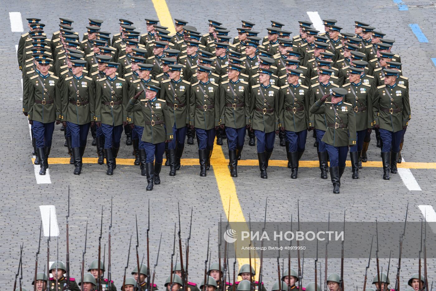 Москва. Военный парад, посвященный 80-летию Победы в Великой Отечественной войне