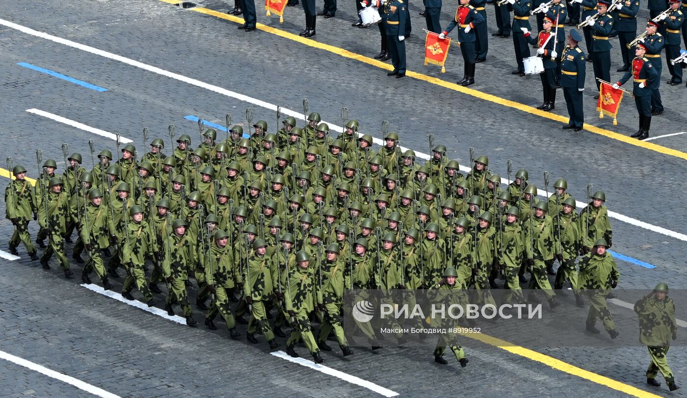 Москва. Военный парад, посвященный 80-летию Победы в Великой Отечественной войне
