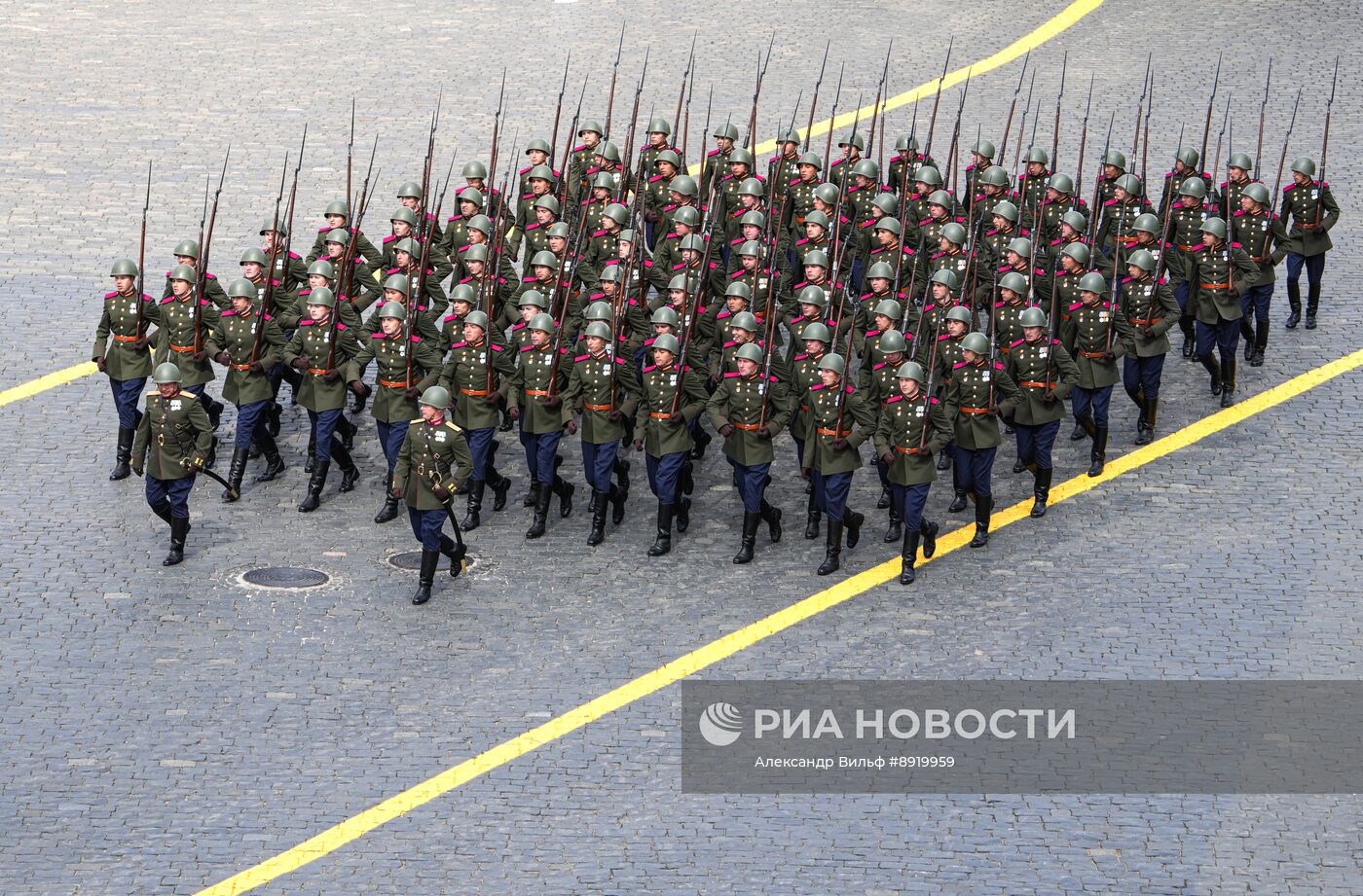 Москва. Военный парад, посвященный 80-летию Победы в Великой Отечественной войне
