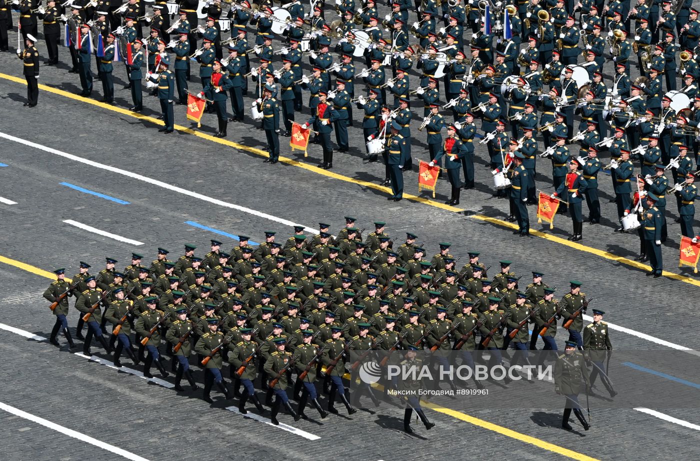 Москва. Военный парад, посвященный 80-летию Победы в Великой Отечественной войне