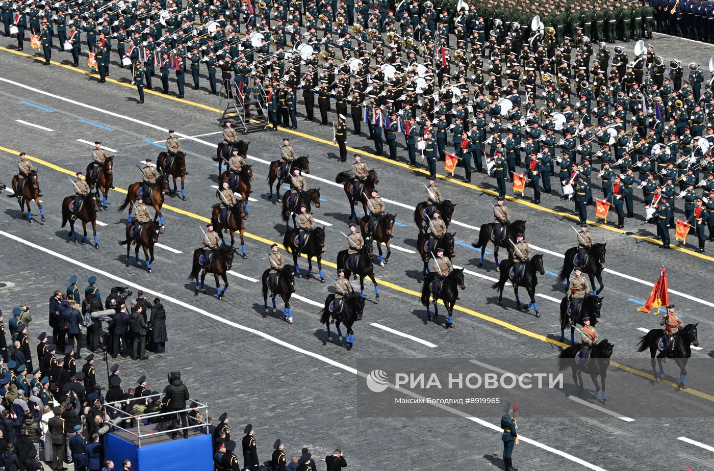 Москва. Военный парад, посвященный 80-летию Победы в Великой Отечественной войне