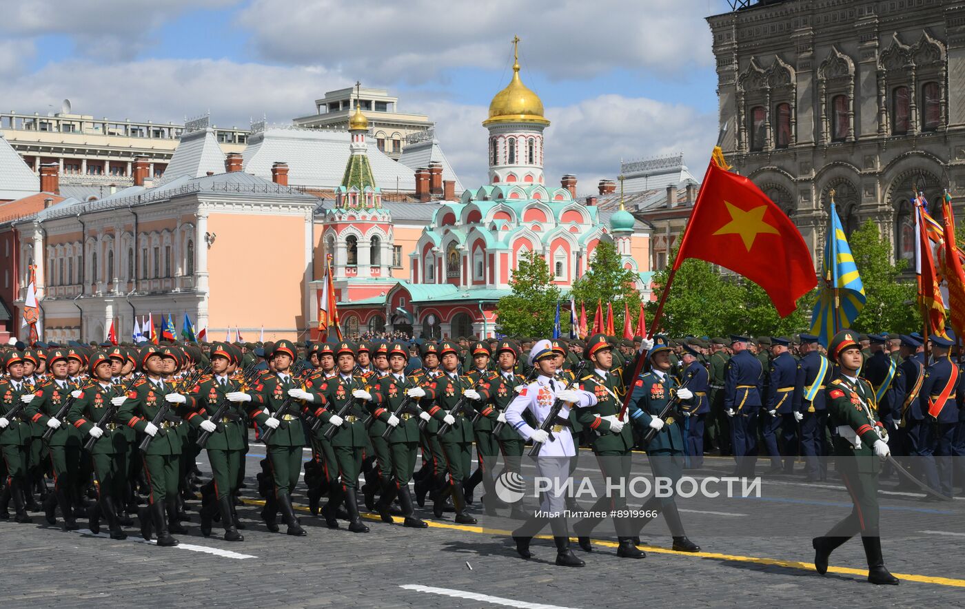 Москва. Военный парад, посвященный 80-летию Победы в Великой Отечественной войне