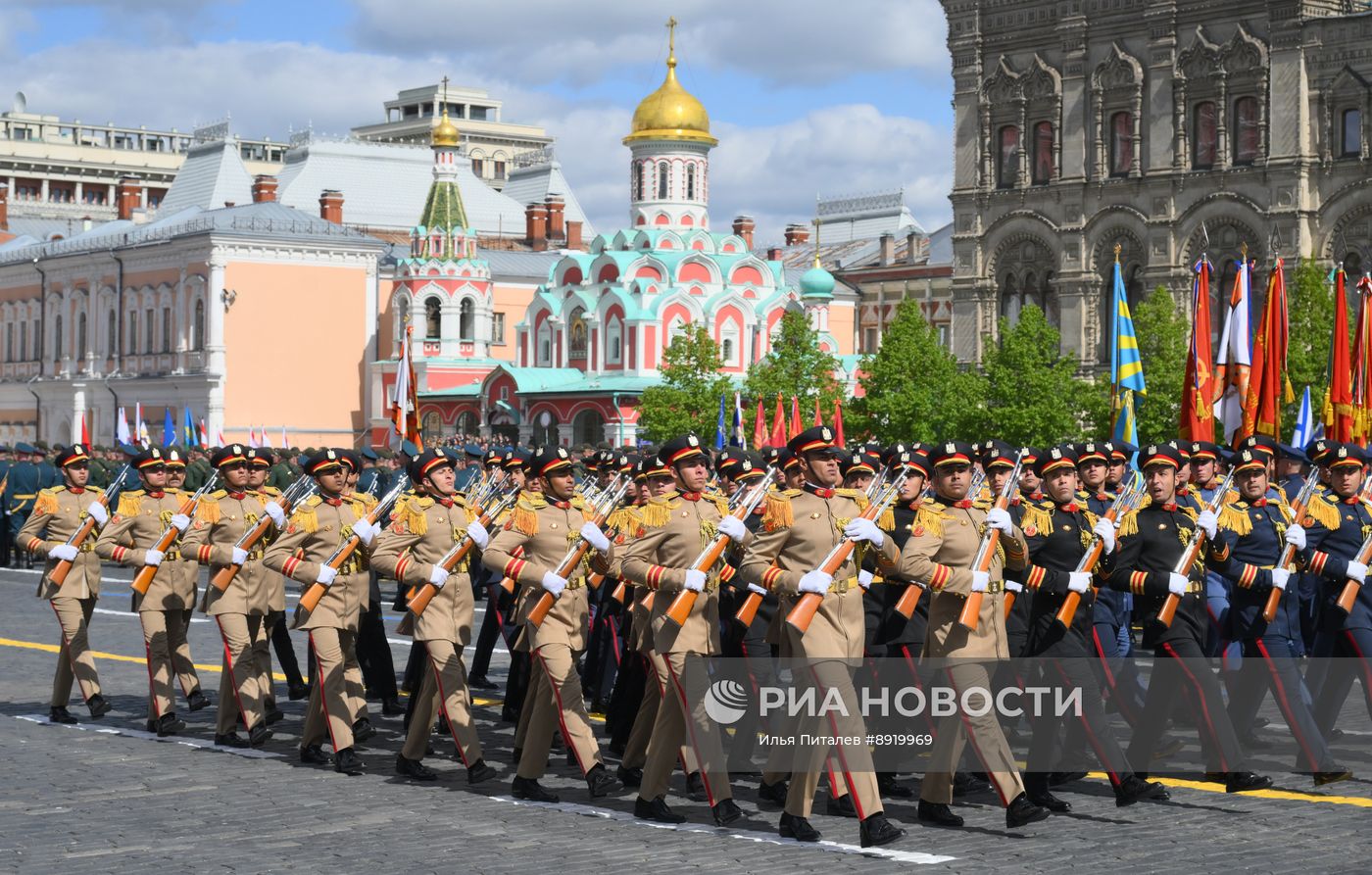 Москва. Военный парад, посвященный 80-летию Победы в Великой Отечественной войне