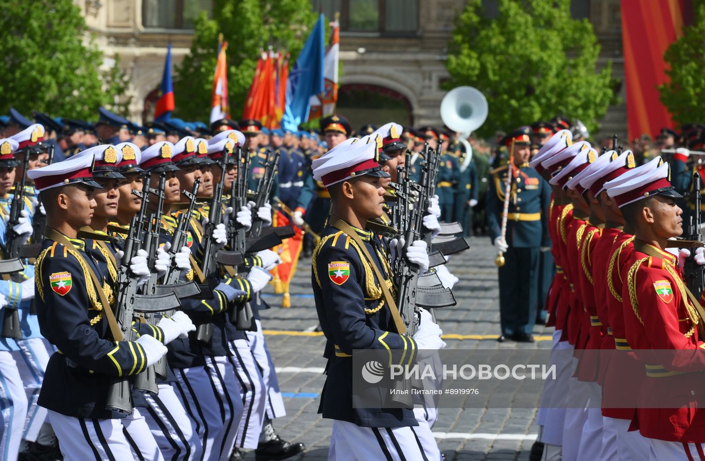 Москва. Военный парад, посвященный 80-летию Победы в Великой Отечественной войне