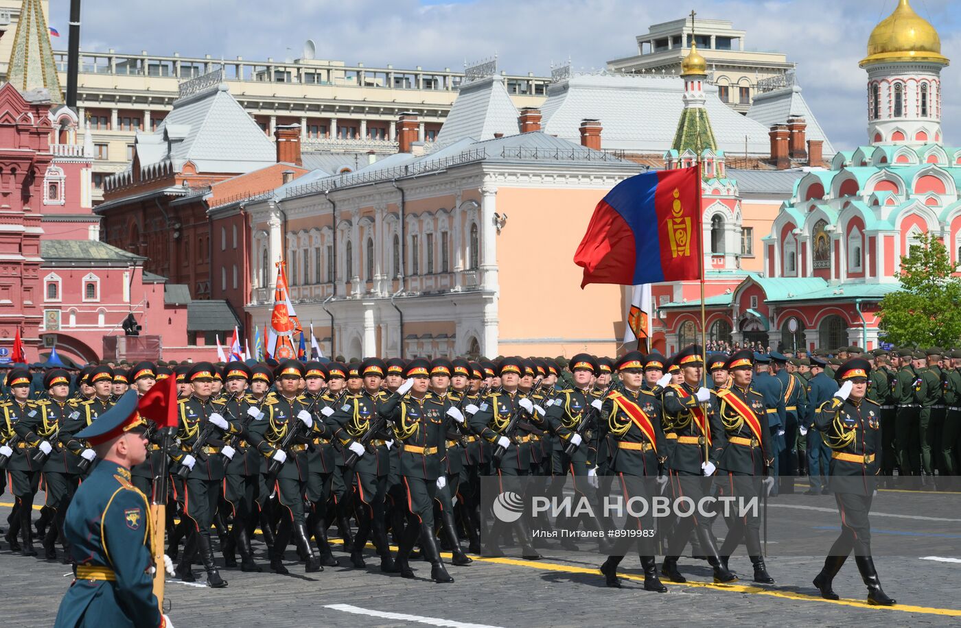 Москва. Военный парад, посвященный 80-летию Победы в Великой Отечественной войне