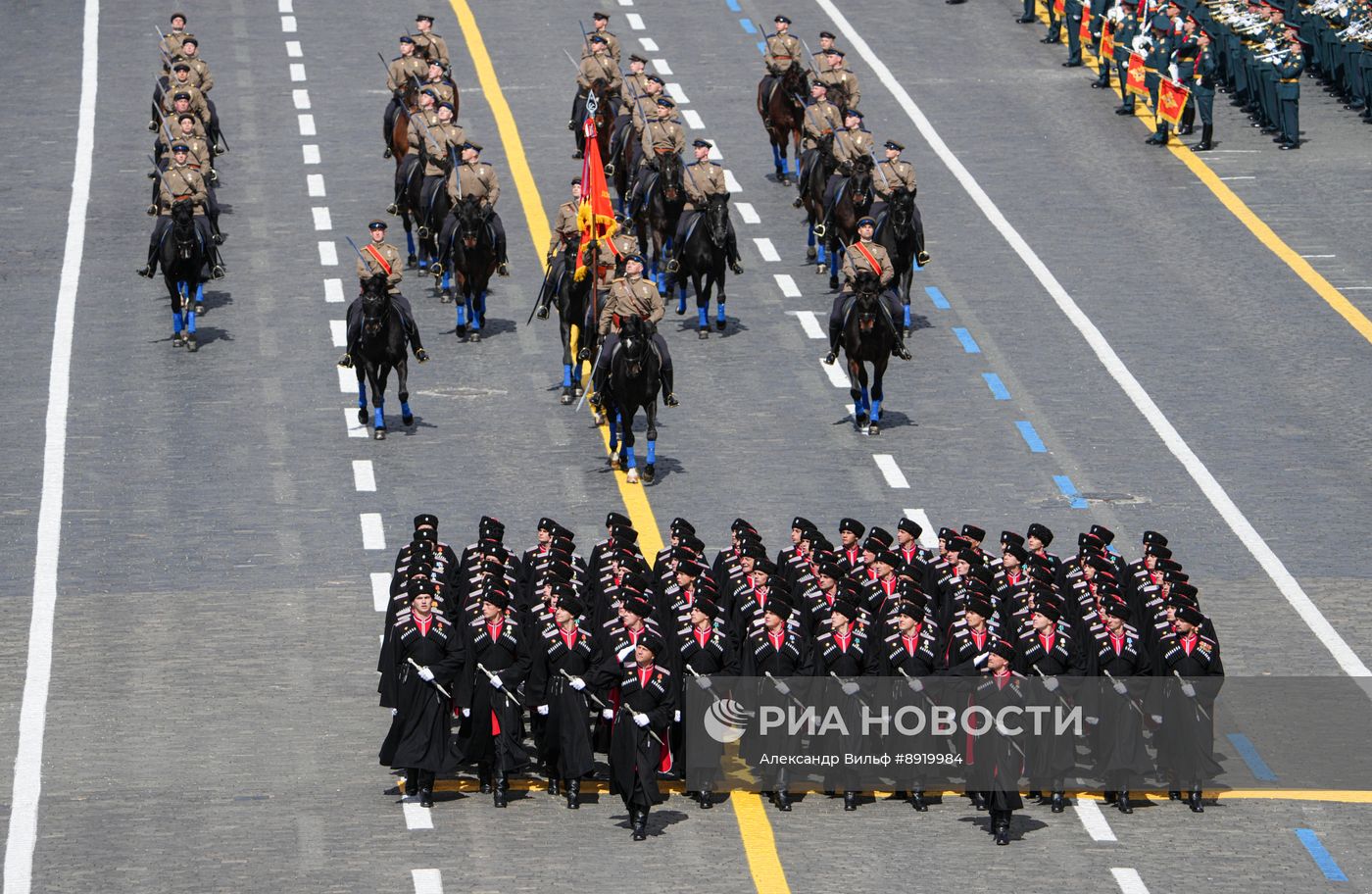 Москва. Военный парад, посвященный 80-летию Победы в Великой Отечественной войне