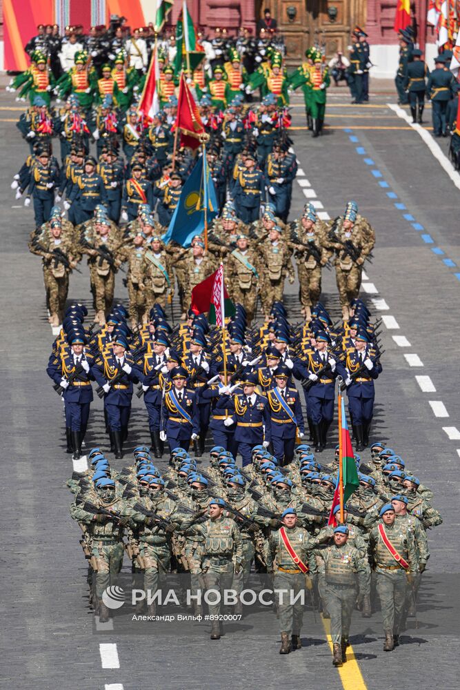 Москва. Военный парад, посвященный 80-летию Победы в Великой Отечественной войне